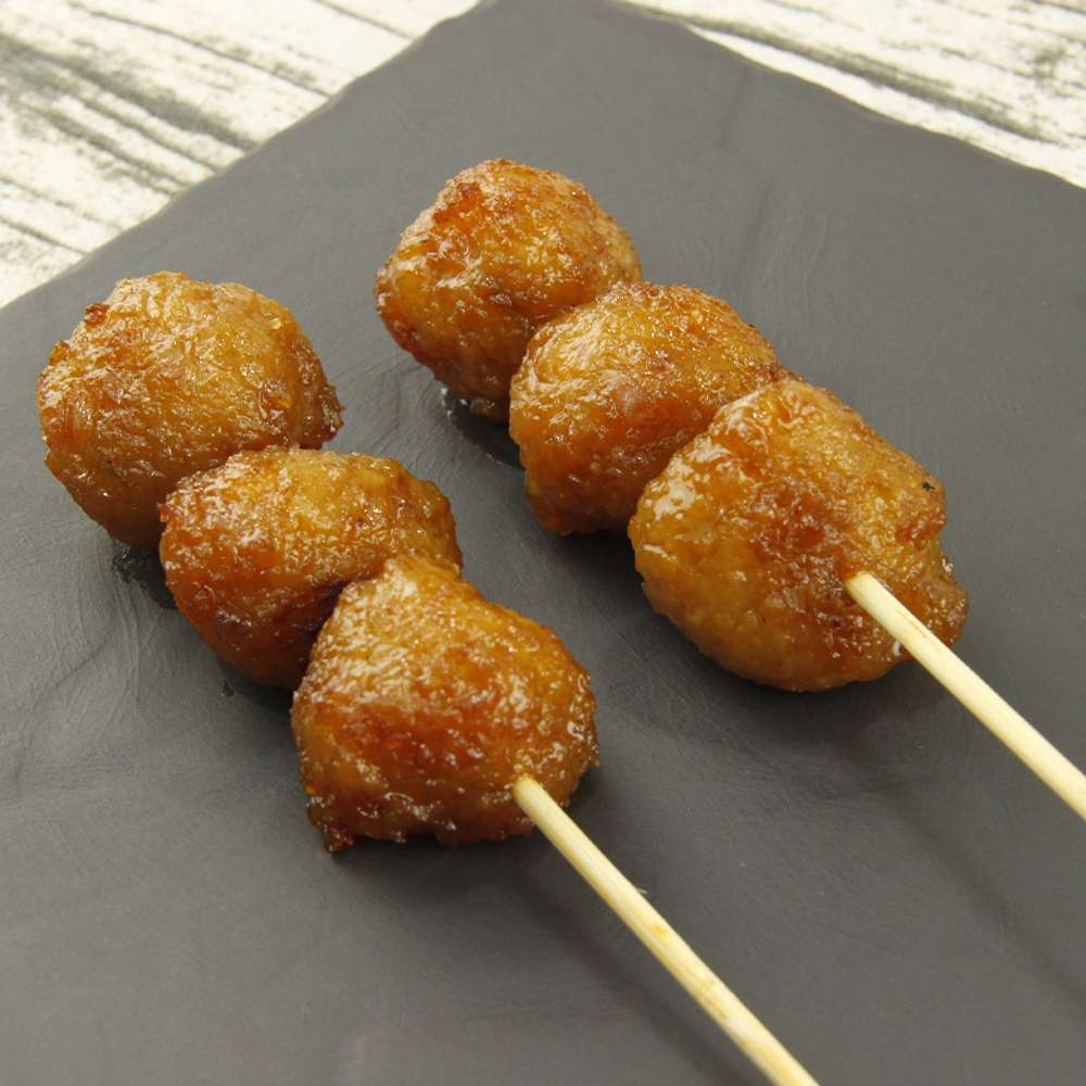 Brochette boulettes de poulet