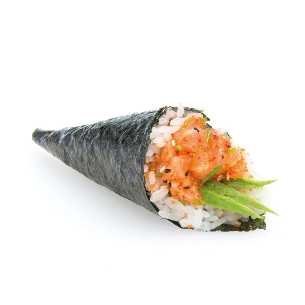 Temaki anguille avocat