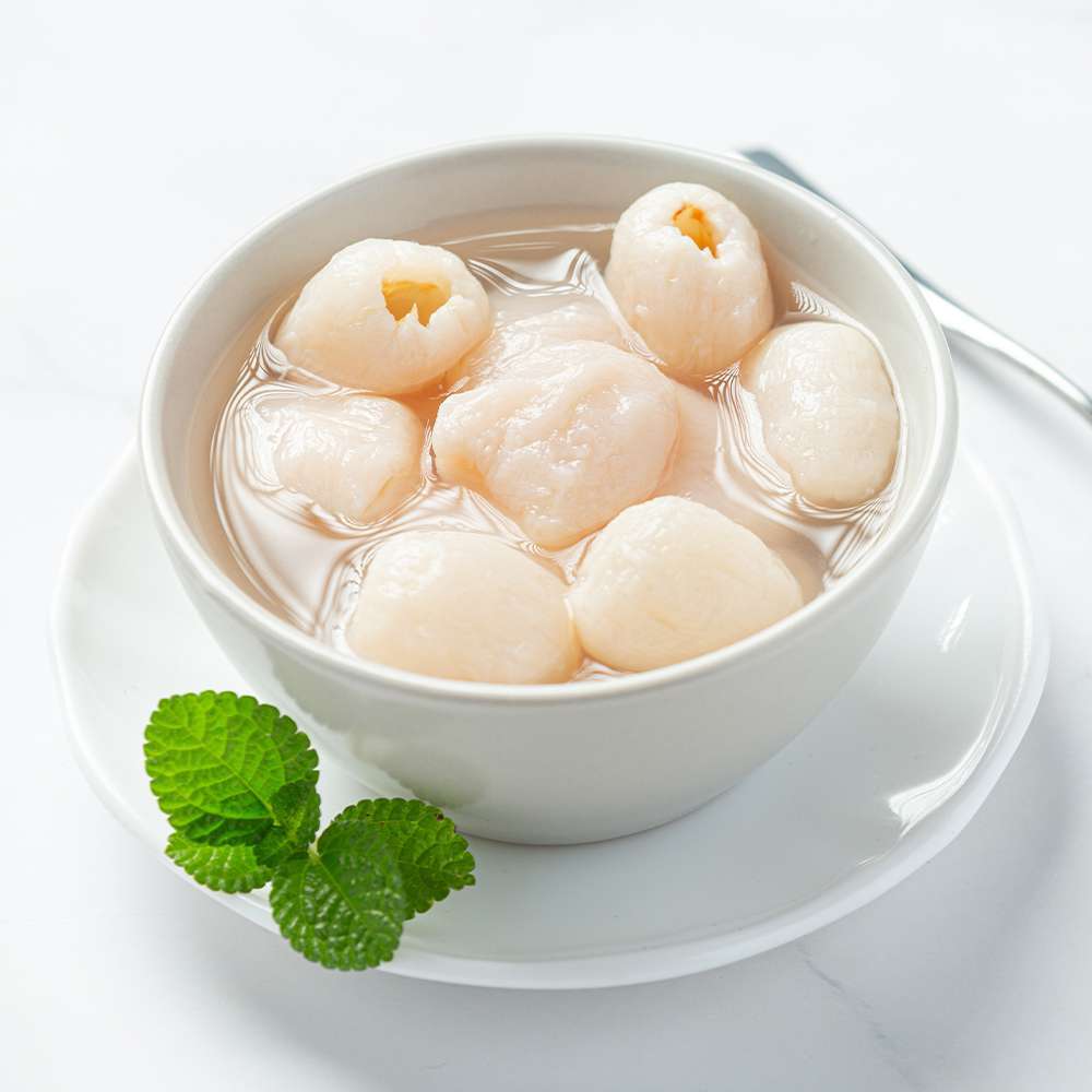 Lychee au sirop