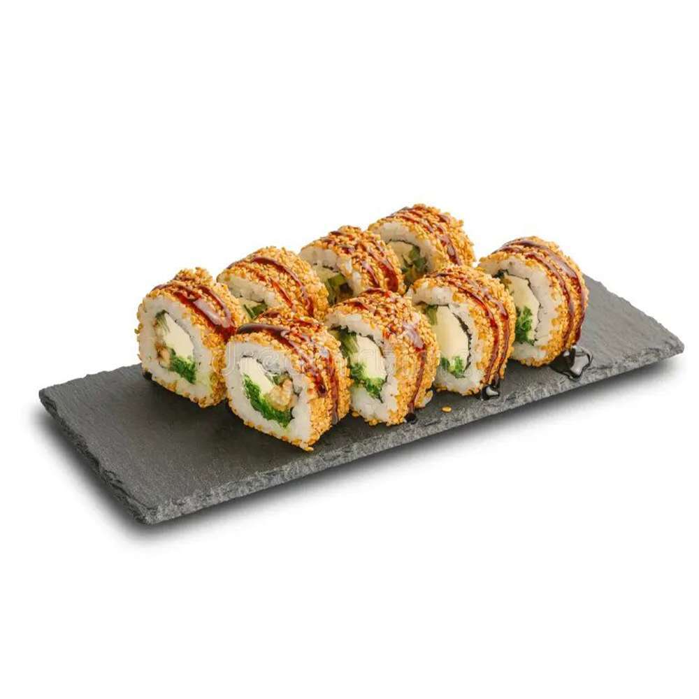 Crispy roll anguille avocat