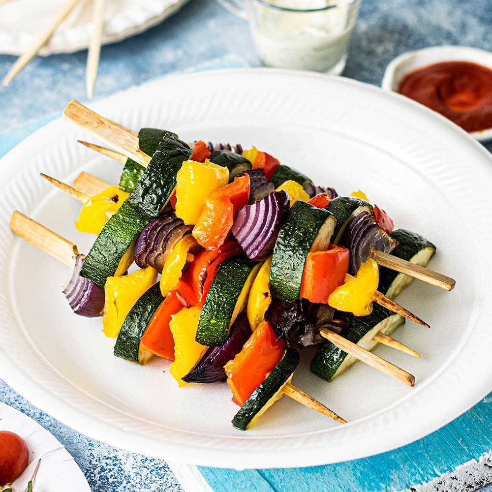 Brochette courgette